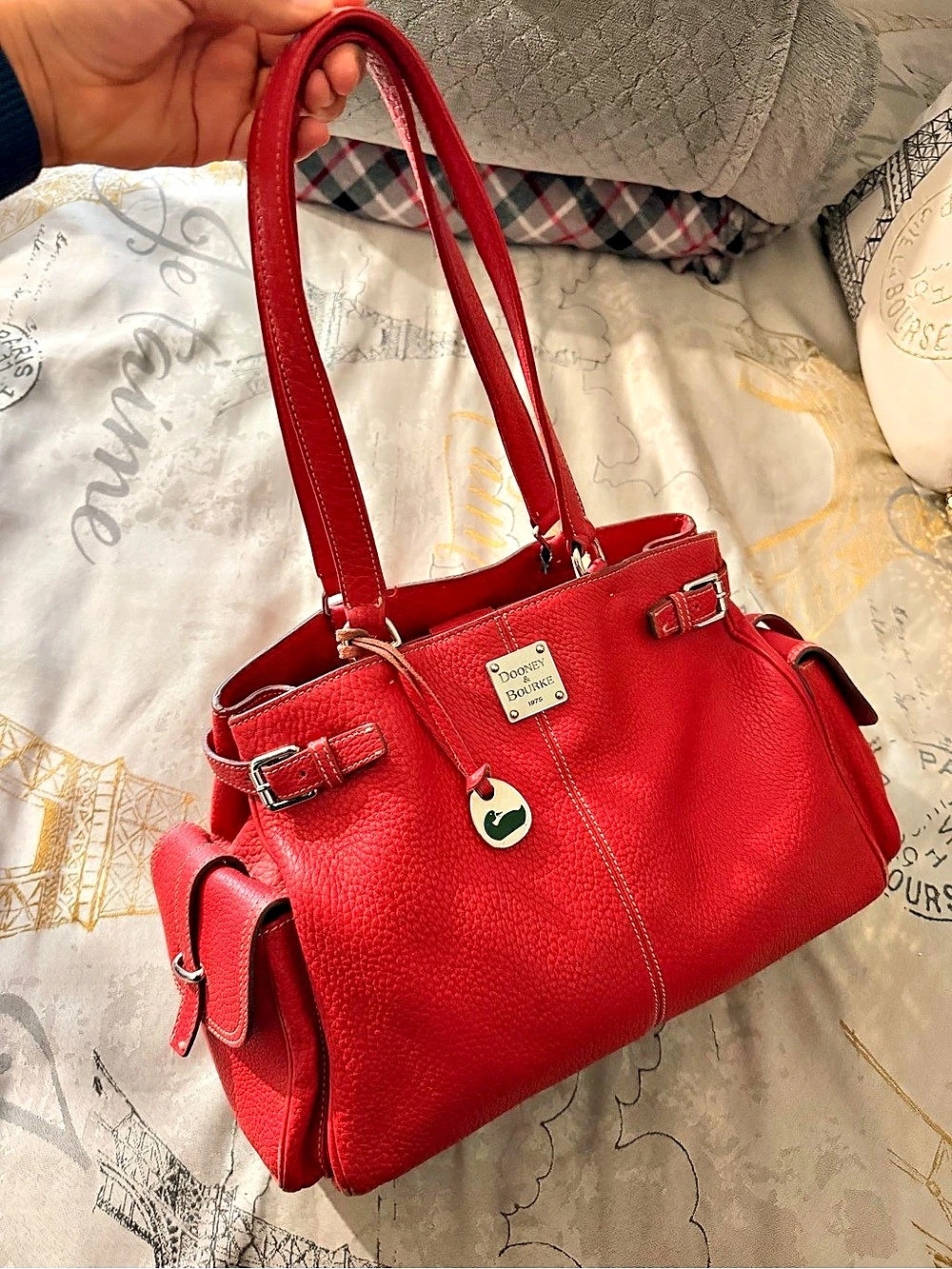 Dooney & Bourke Red Satchel